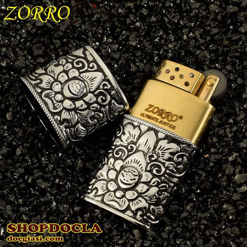 Bật lửa Xăng đá cổ điển Zorro Z531