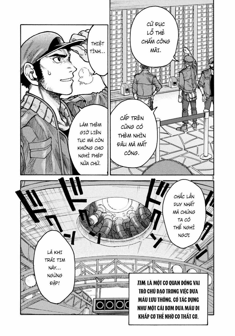 biệt đội tế bào black - hataraku saibou black chapter 9 4