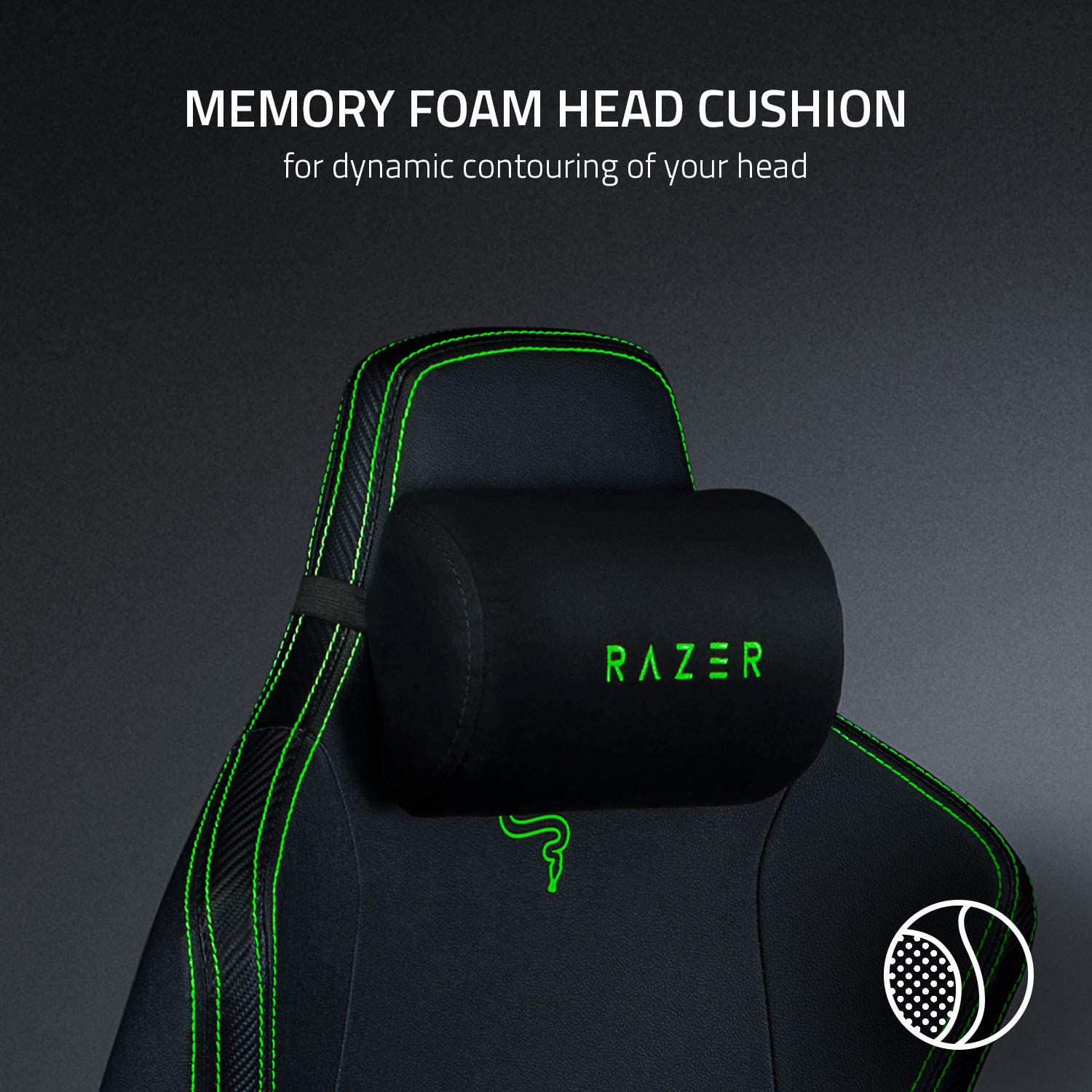 Ghế Chơi Game Razer Iskur Gaming Chair W/ Lumbar Support - Hàng Chính Hãng