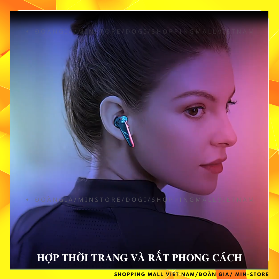 Tai nghe nhét tai Apro 367 trang bị bluetooth 5.0 , không trễ âm , cảm biến chạm kèm thiết kế thể thao và mạnh mẽ (TWS,  Chip Jerry 6976D5 )