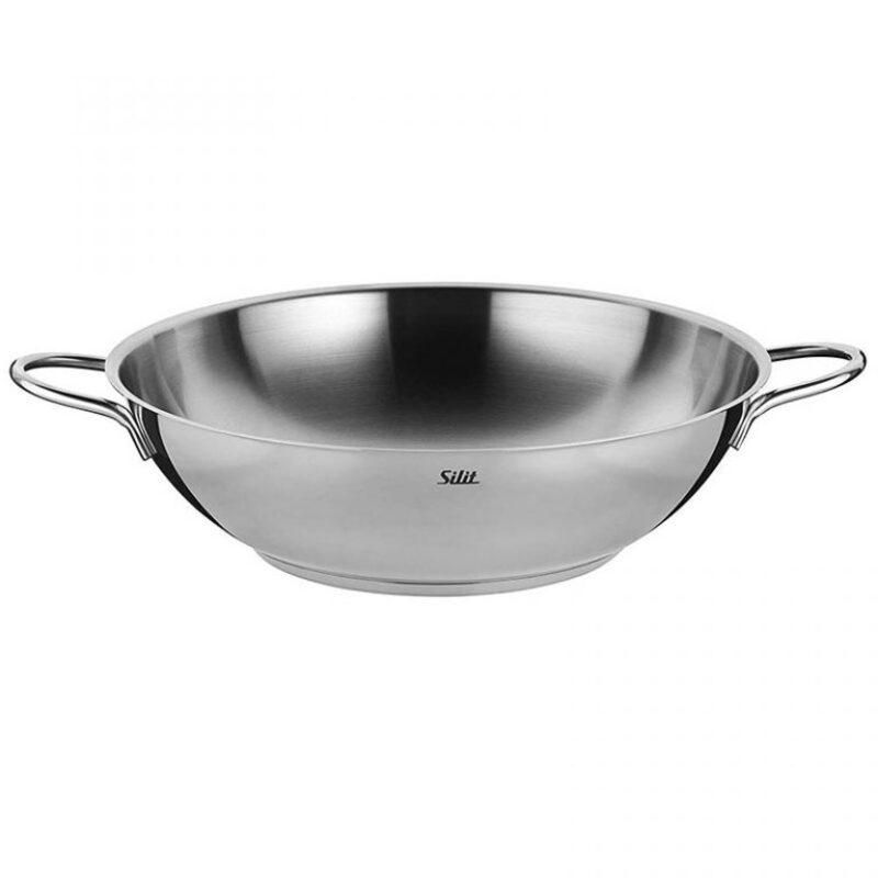 Chảo 2 Quai Sâu Lòng Silit Work 32cm, Chảo Chiên, Xào Chất Liệu Thép Không Gỉ, Dẫn Nhiệt Nhanh, Dùng Cho Mọi Loại Bếp