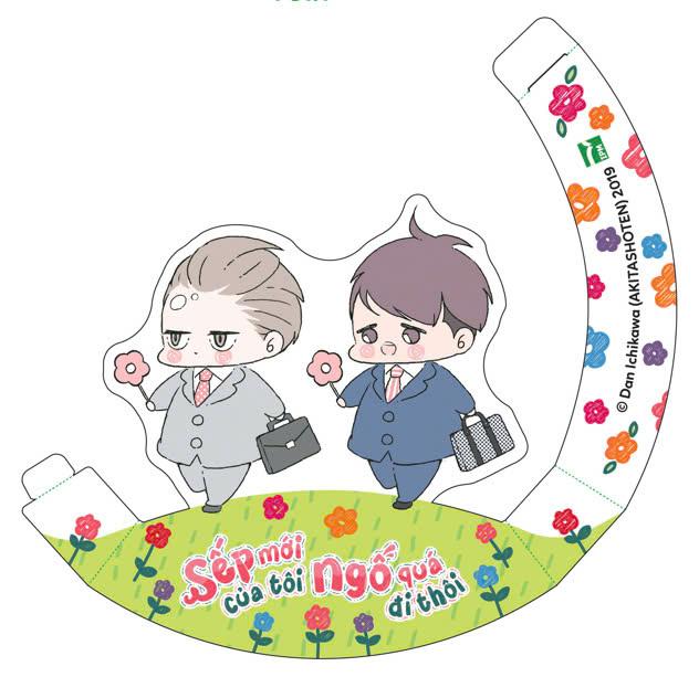 Sách - Bộ Manga - Sếp Mới Của Tôi Ngố Quá Đi Thôi - Tập 1 + Tập 2 (Bộ 2 Tập) - Tặng Kèm 2 Standee Bập Bênh + 1 Leaflet + 1 Set Acrylic Charm + 1 Set Bookmark Nam Châm + 1 Thiệp Gấp Hình Bùa