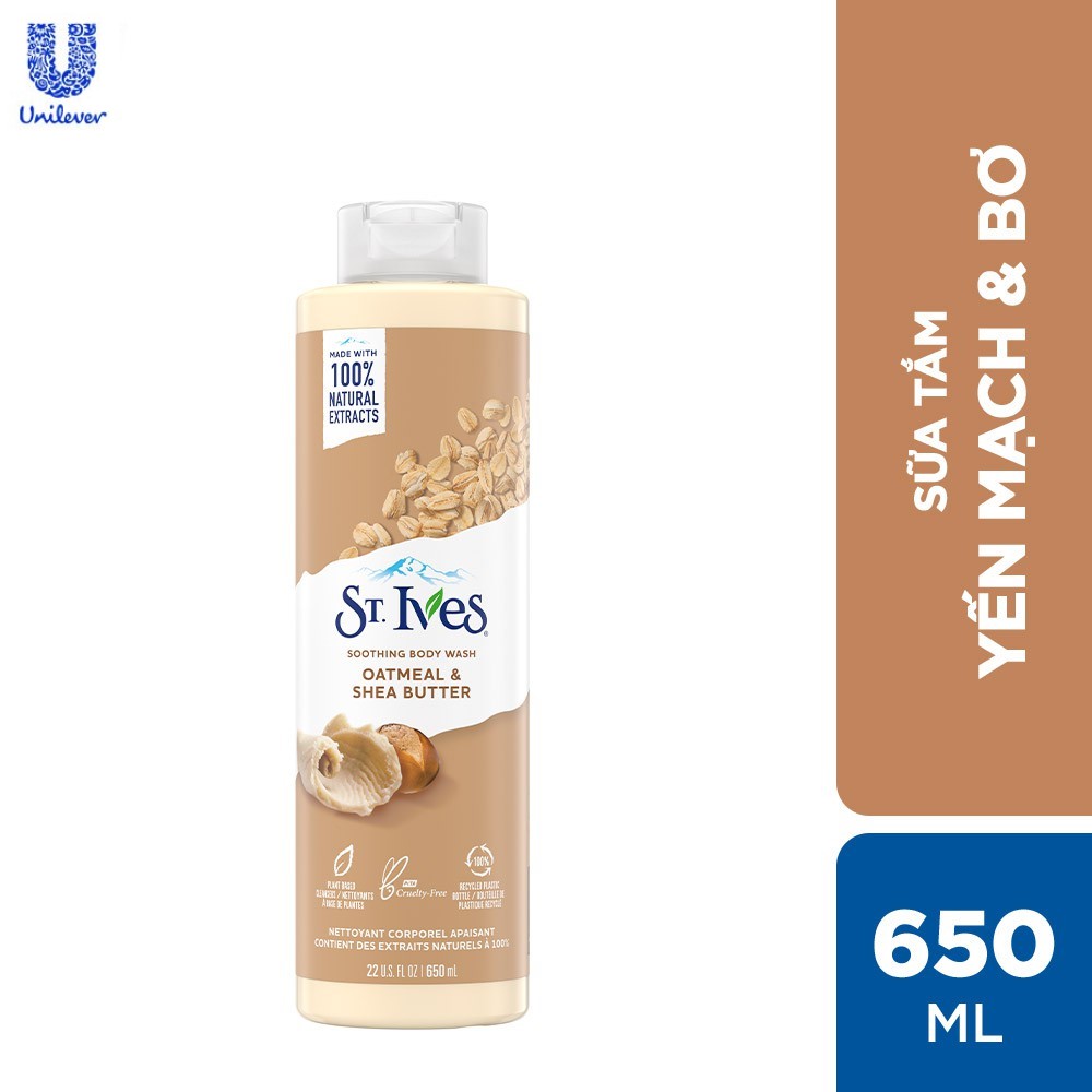 Sữa Tắm St.Ives Yến Mạch Và Bơ 709ml-100756361 - 077043401477