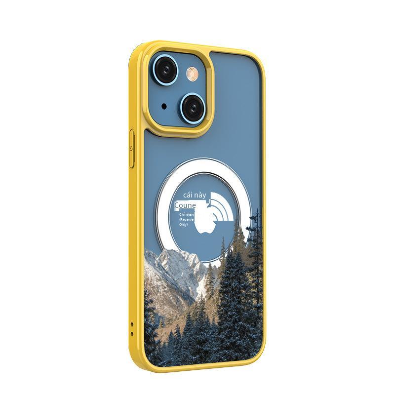 Đảm bảo chất lượng Vỏ điện thoại di động Apple 14Pro hút từ tính 14proamx chống rơi magsafe mới trong suốt cho Amazon