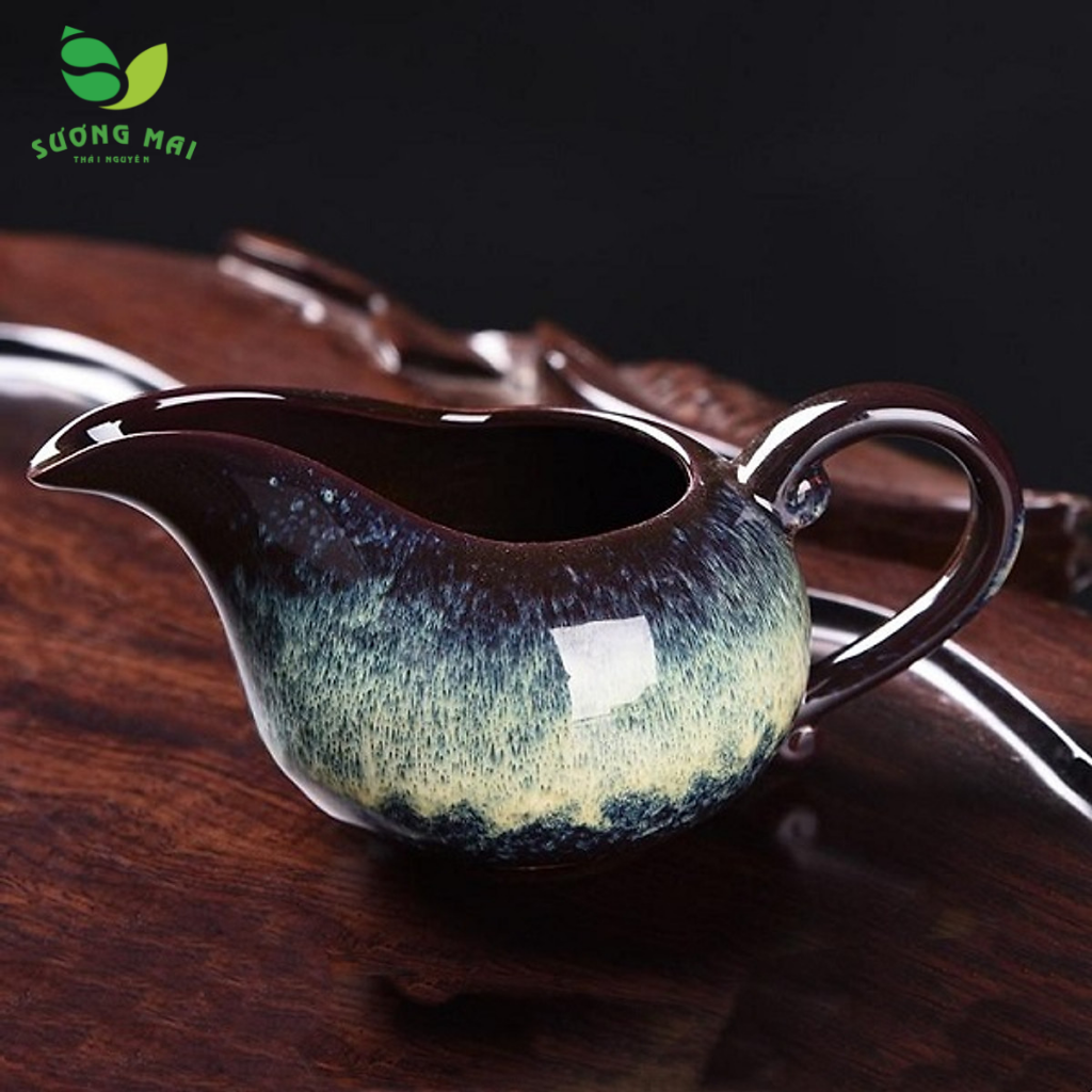 Bộ cối xay pha trà men hỏa biến 10 món