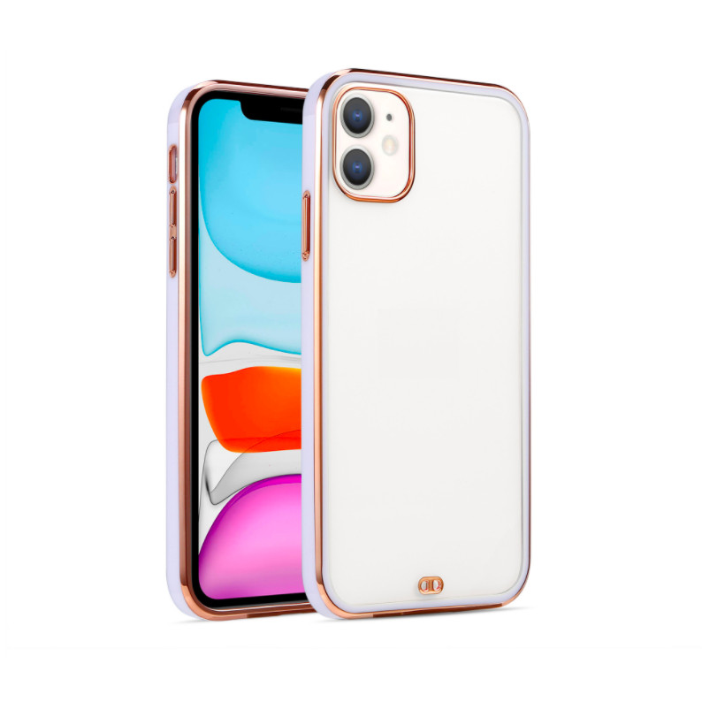 Ốp dẻo mạ viền vuông mạ crom gold cho iphone 11/ 11pro/ 11 promax/ iPhone 12/ 12 pro/ 12 promax