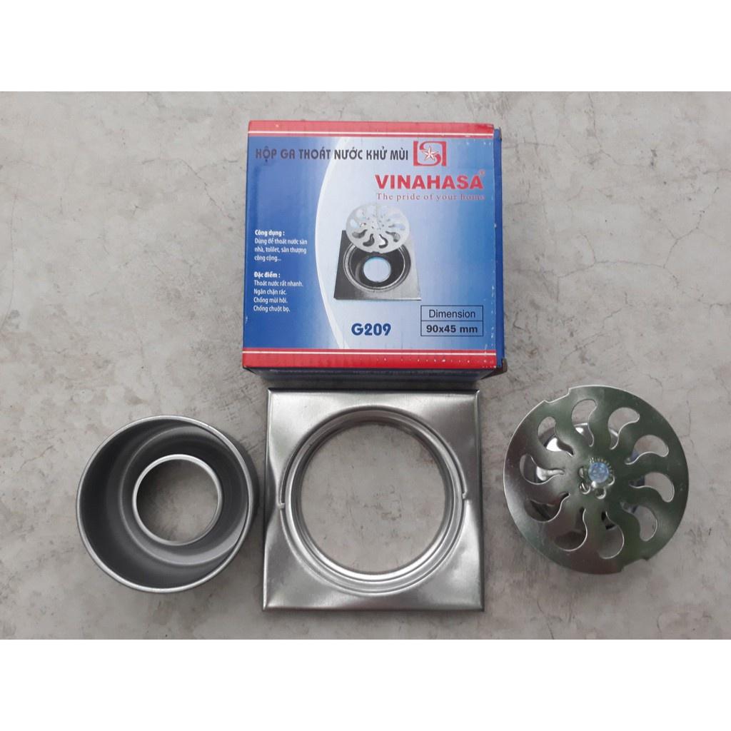 Combo 10 ga thoát sàn inox, hố thoát sàn VINAHASA hàng đẹp giá rẻ