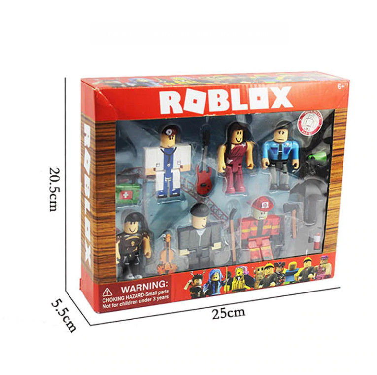 Bộ 06 Mô Hình Roblox - Cao 7cm (Mẫu 04)