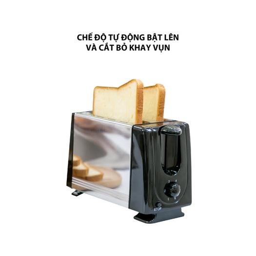 Hàng nhập khẩu chính hãng - Máy Nướng Bánh Mì 2 Ngăn KuchenZimmer - 3000488