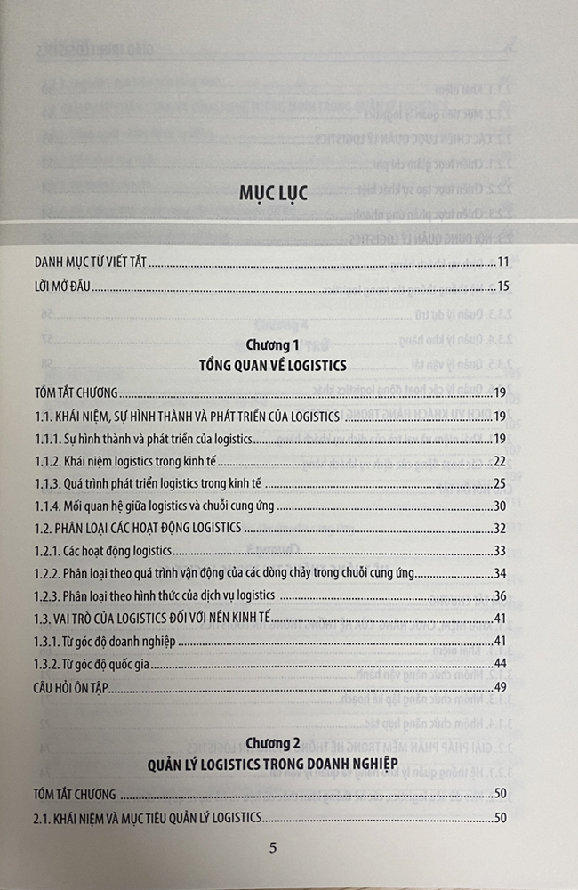 Sách - Giáo trình logistics