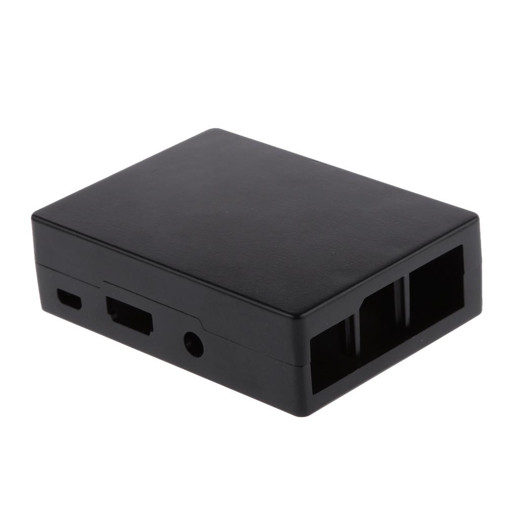 Metal Enclosure Case Box for Raspberry Pi B+ / Raspberry Pi 2 / Pi 3 Black