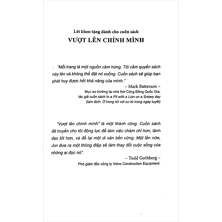 Vượt Lên Chính Mình
