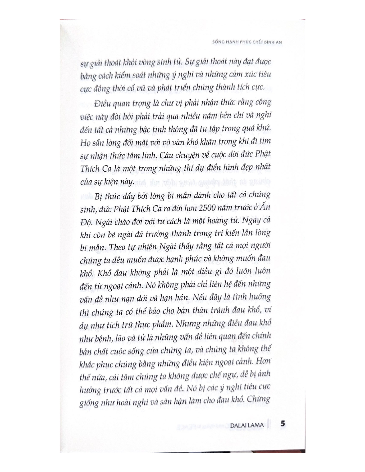 Sống Hạnh Phúc Chết Bình An - Vanlangbooks - Tái Bản