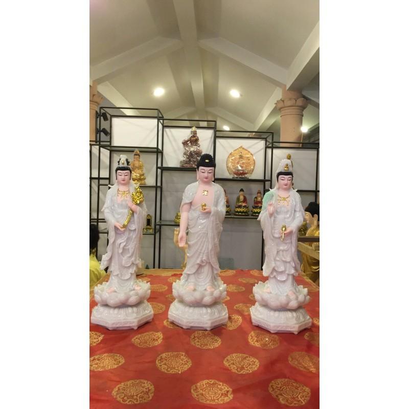 Bộ Tam thế phật 50cm _ Đá