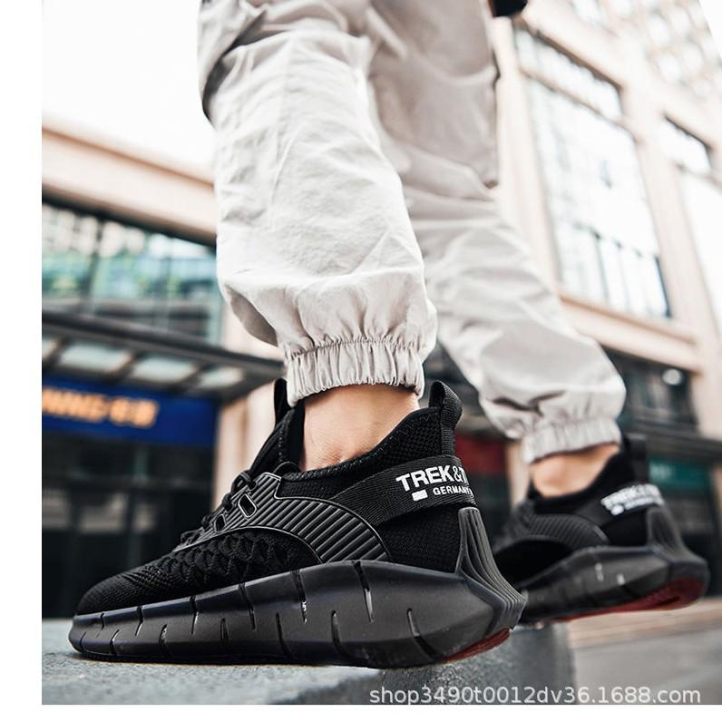 Giày thể thao nam,Giày sneaker nam AP069 CHẠY BỘ, GIÀY TẬP Dáng Đẹp màu đen