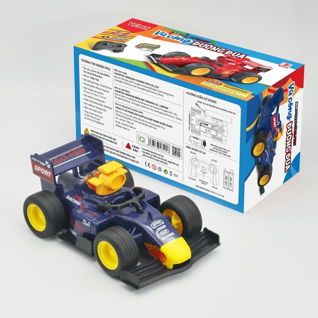 Đồ Chơi DUKA Xe Đua Điều Khiển Từ Xa - Vũ Công Đường Đua DK81422