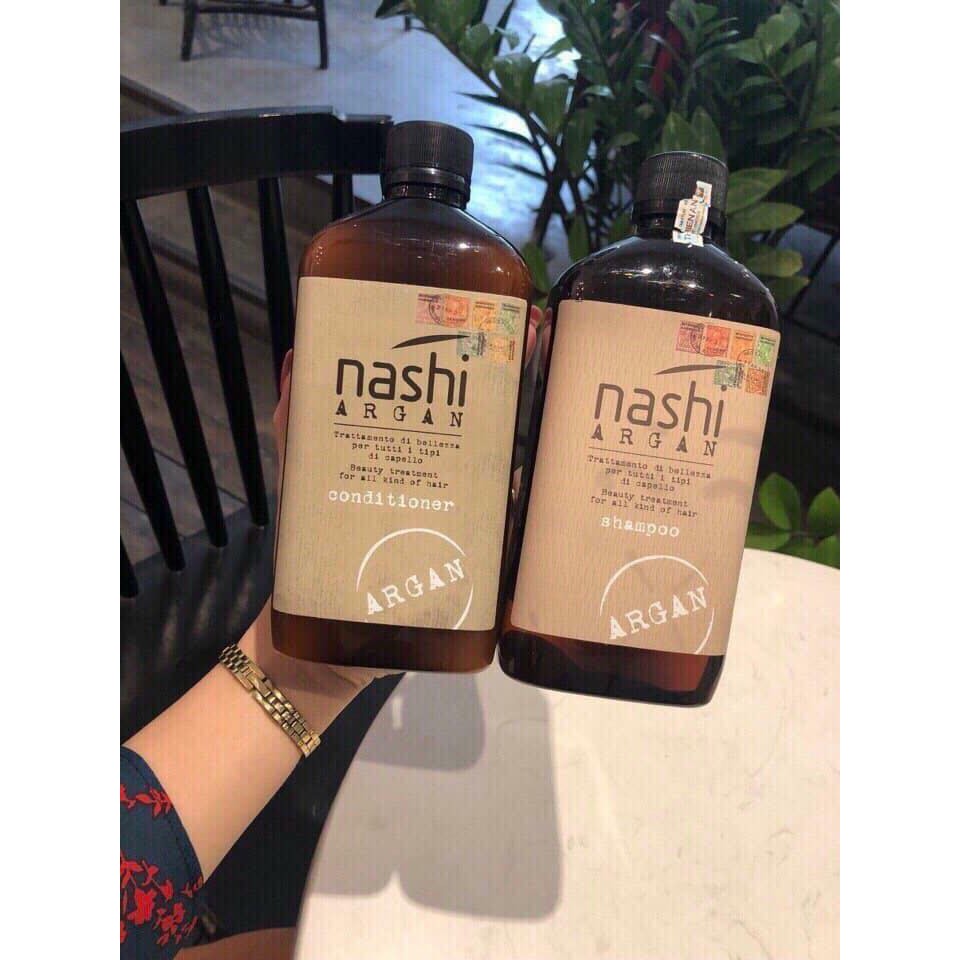 CẶP GỘI XẢ PHỤC HỒI NASHI ARGAN 500ML