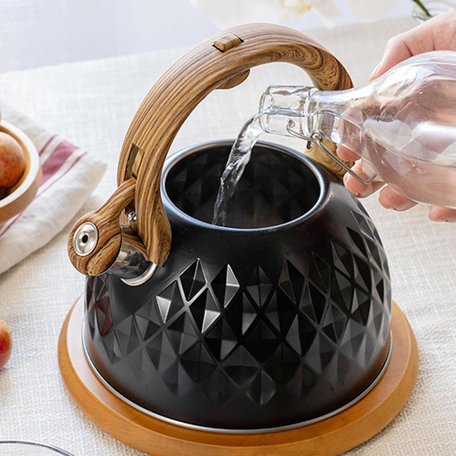 Portable 3L Whistling Kettle top Kettle Picnic Kitchen Tea Camping
