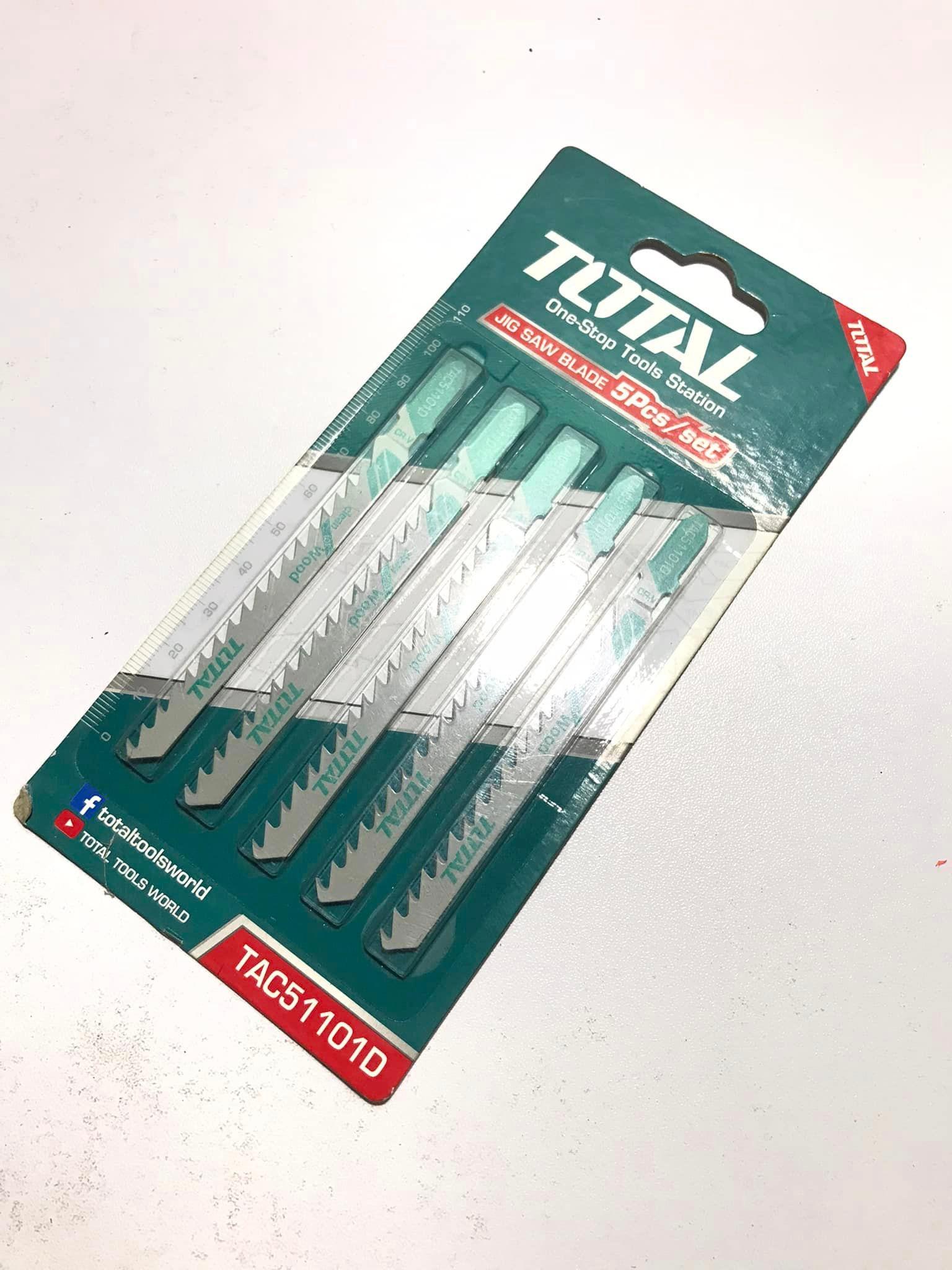 BỘ LƯỠI CƯA GỖ 5 CHI TIẾT TOTAL TAC51101D