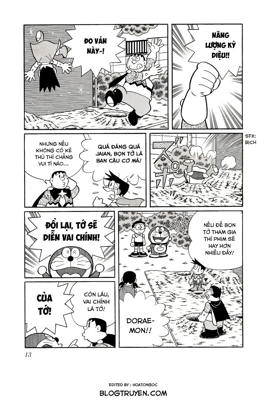 doraemon - nobita và những hiệp sĩ không gian chapter 1 16