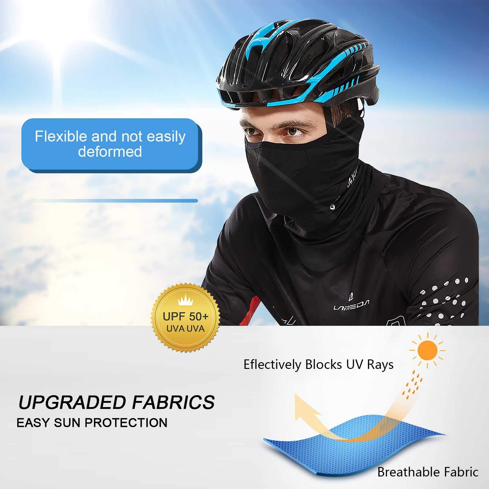 Mặt nạ cổ làm mát mùa hè, chống bụi / tia cực tím thoáng khí