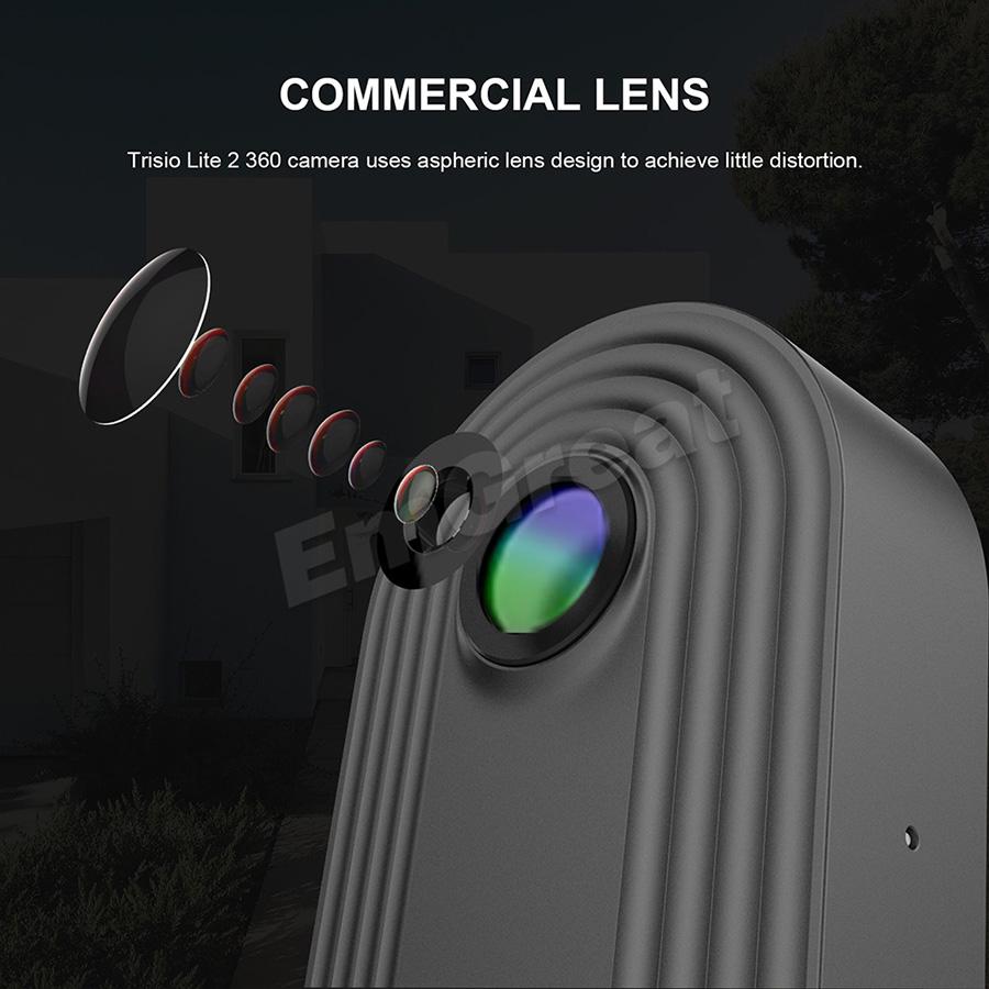 Máy ảnh Trisio Lite 2 VR Máy ảnh du lịch ảo 8K Máy ảnh NodeRotate 360° Toàn cảnh 32MP Thuật toán kết xuất HDR thông minh Dung lượng lưu trữ 8G