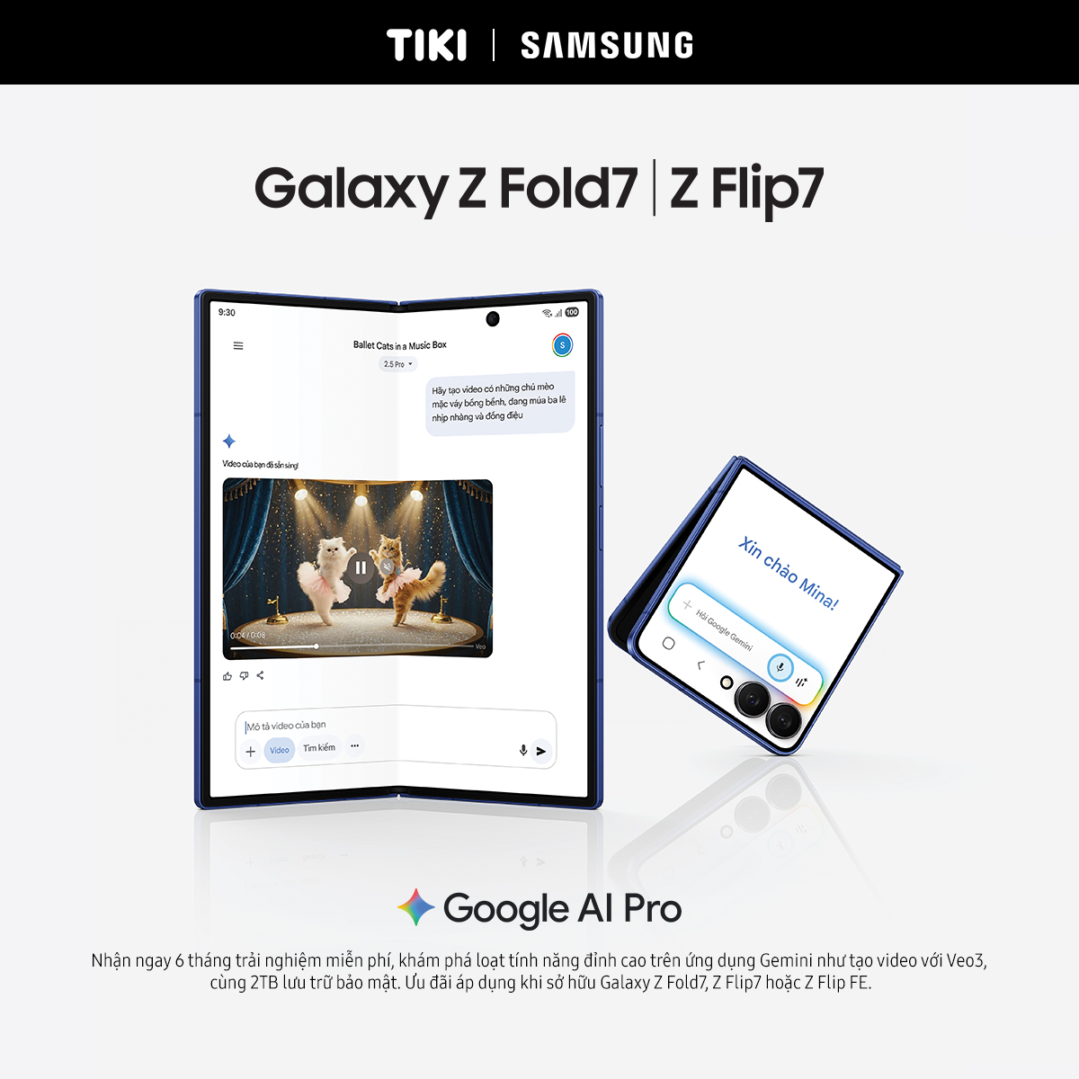 Điện thoại Samsung Galaxy Z Fold7, Điện thoại AI, Camera 200MP, Màn hình 8.0&quot; tối ưu đa nhiệm, Mỏng nhẹ nhất - Hàng Chính Hãng