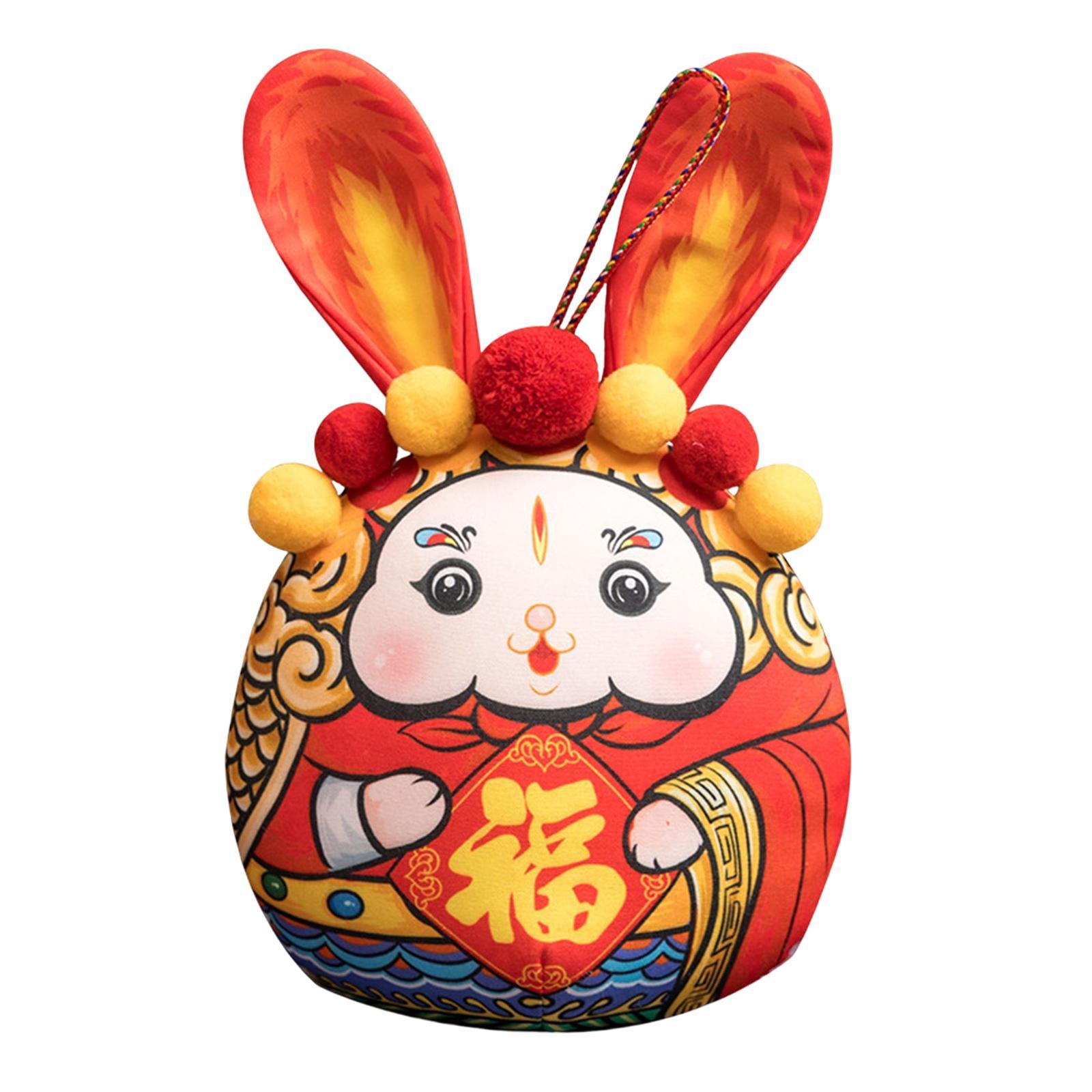 Cute Rabbit Stuffed Toys Animal Simulation Doll for Girlfriend Kids Gifts