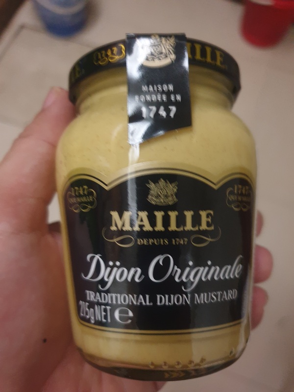 Mù tạt vàng Dijon Originale Maille lọ 215g