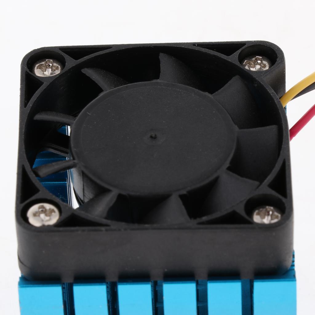 3 Pin 4cm Cooler Cooling Fan North-South Bridge for PC Laptop Blue