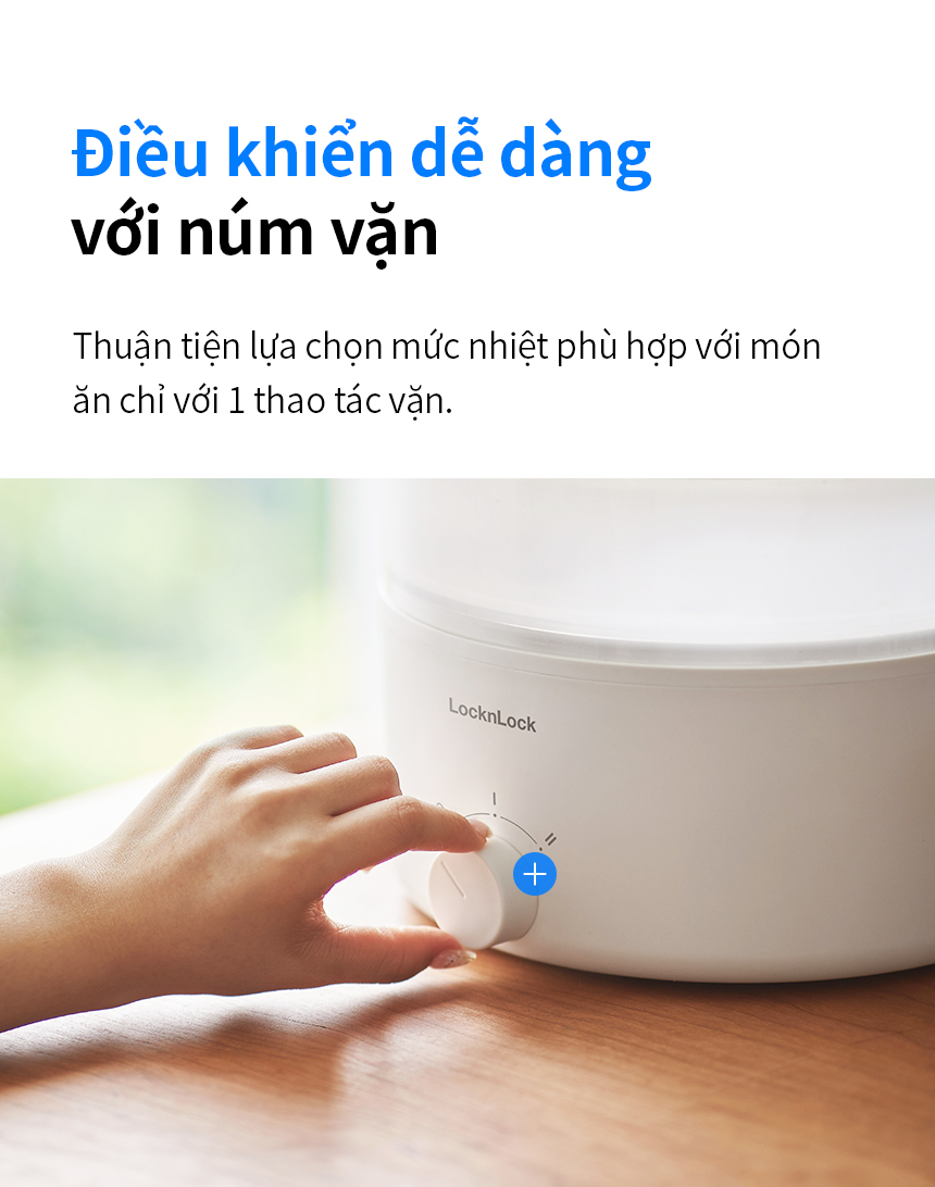 Nồi Điện Đa Năng LocknLock Bianco Electric Multipot Bảo Hành Chính Hãng EJP134IVY-5L - Hàng Chính Hãng