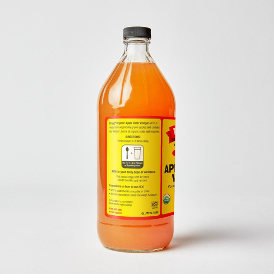 Giấm táo hữu cơ Organic Bragg 946ml Organic Apple Cider Vinegar 946ml (combo 4 chai)