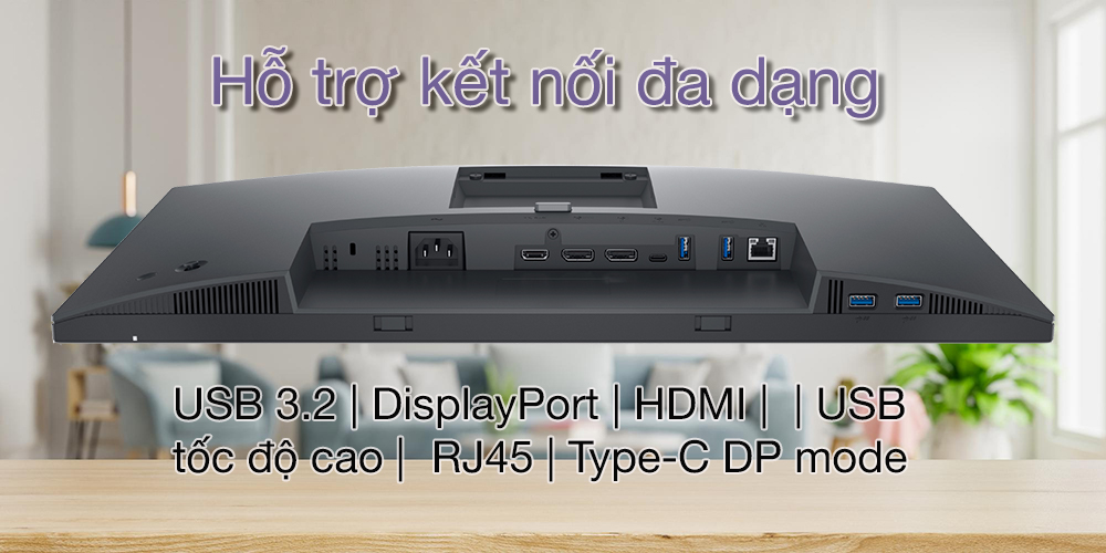 Màn Hình Dell P2423DE 23.8&quot; QHD LED IPS 8ms 60Hz HDMI DP USB_C - Hàng Chính Hãng