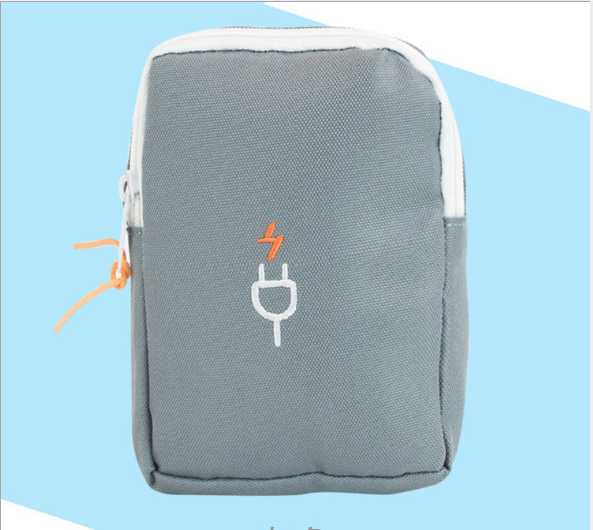 Túi Sạc Điện Thoại, đồ điện tử, dây sạc chống shock trong vali Bag in Bag DL09-Tsac