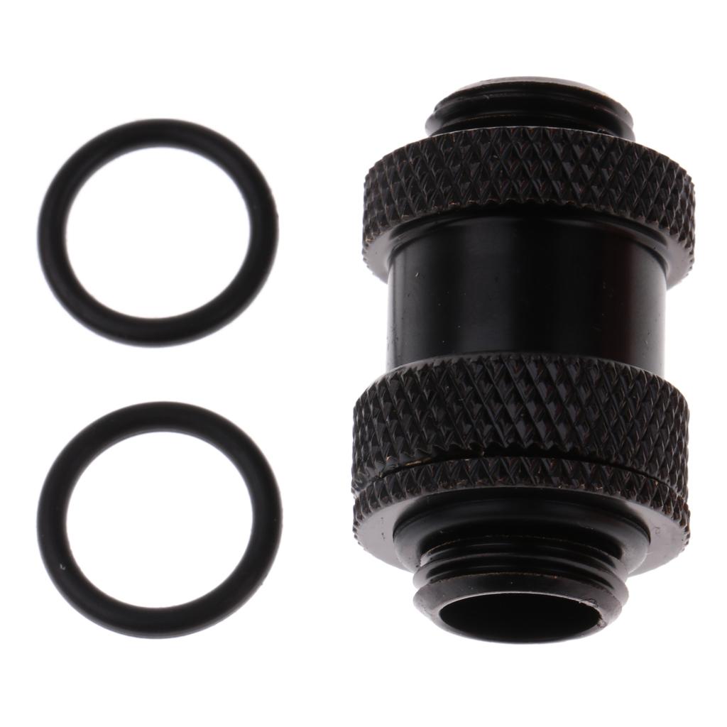 Dual G1/4 Water Cooling Thread PC Water Cooling SLI Expanded Point Fittings
