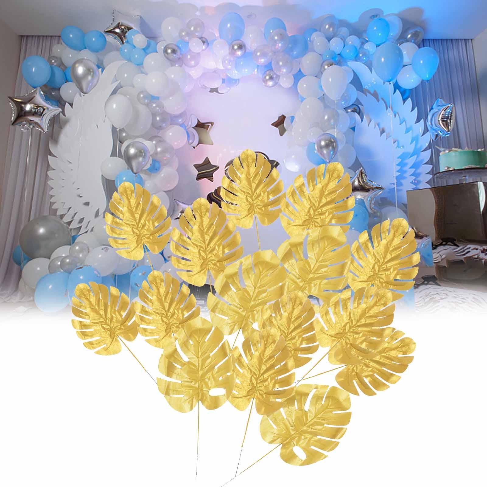 Artificial Tropical Leaves for Home Decoration Jungle Birthday Theme Party