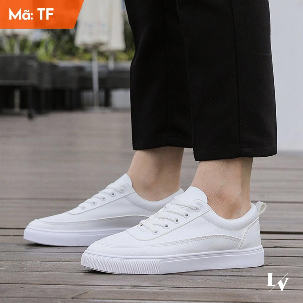 Giày Nam Trắng Thời Trang Cao Cấp - GIÀY THỂ THAO NAM SNEAKER WHITE SPORTS FASHION