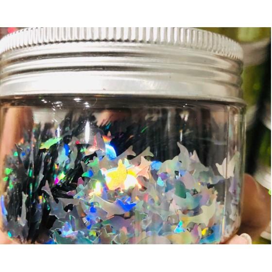 2G Kim Tuyến Ngũ Sắc Hình Cá Heo Trang Trí Resin - Trường Thịnh Sài Gòn