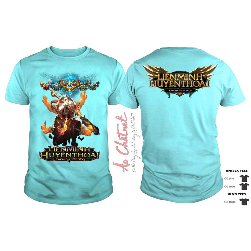 Áo Thun Liên Minh JAX SIÊU PHẨM Cực Đẹp, Hàng Bao Chất - ÁO LOL, JAX TSHIRT