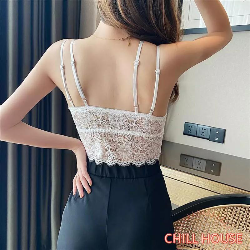 MẪU MỚI-Áo Bra Ren Hoa 4 Khuy Cao Cấp Siêu Sexy - CHILLHOUSE