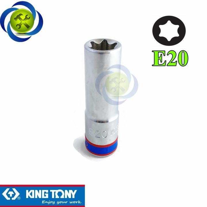Tuýp sao E20 Kingtony 427520M loại 1/2 dài 77mm