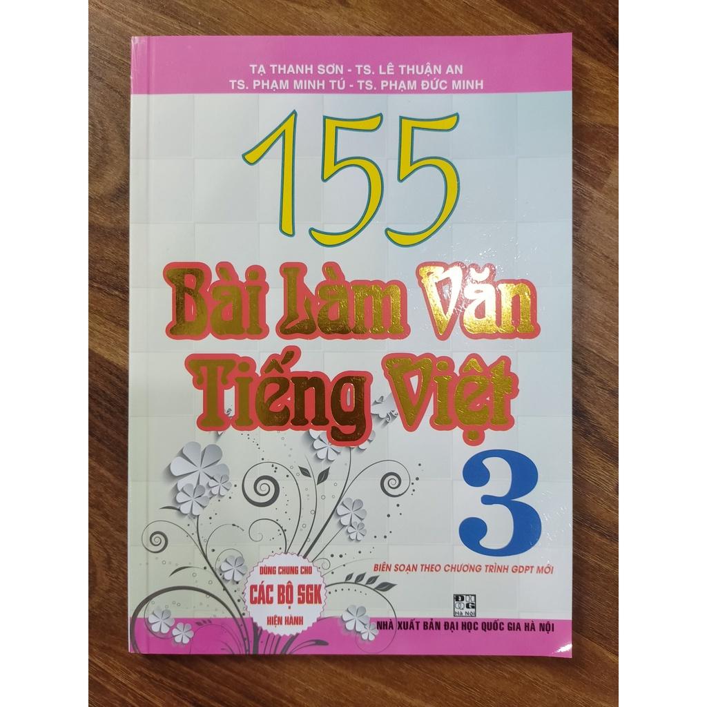 Sách - 155 bài làm văn tiếng việt lớp 3