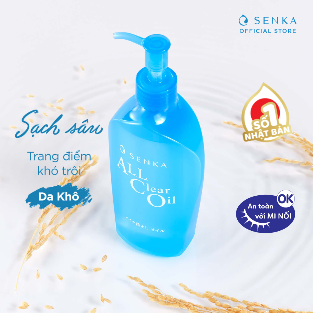 Dầu Tẩy Trang Sạch Sâu Senka All Clear Oil 14847