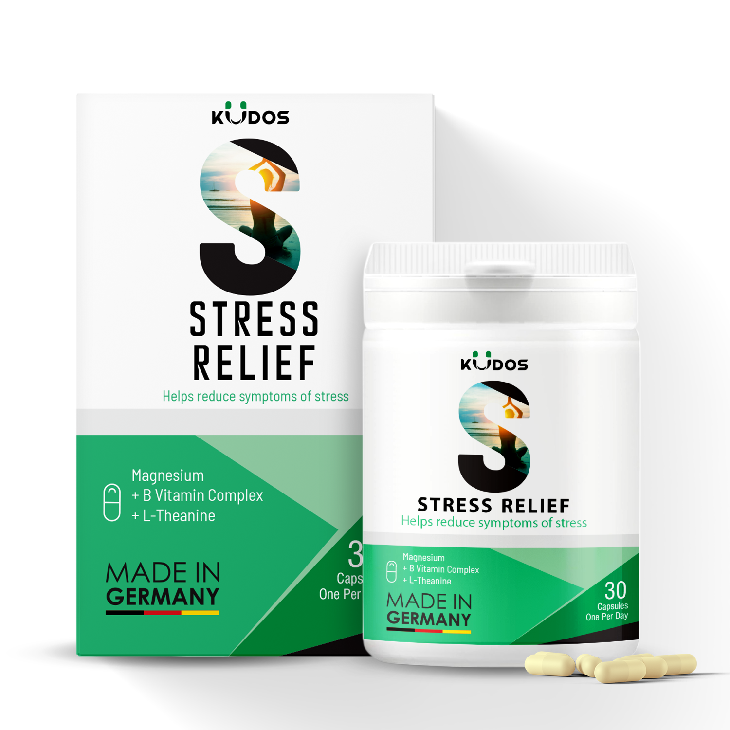 Viên nang giảm stress KUDOS STRESS RELIEF