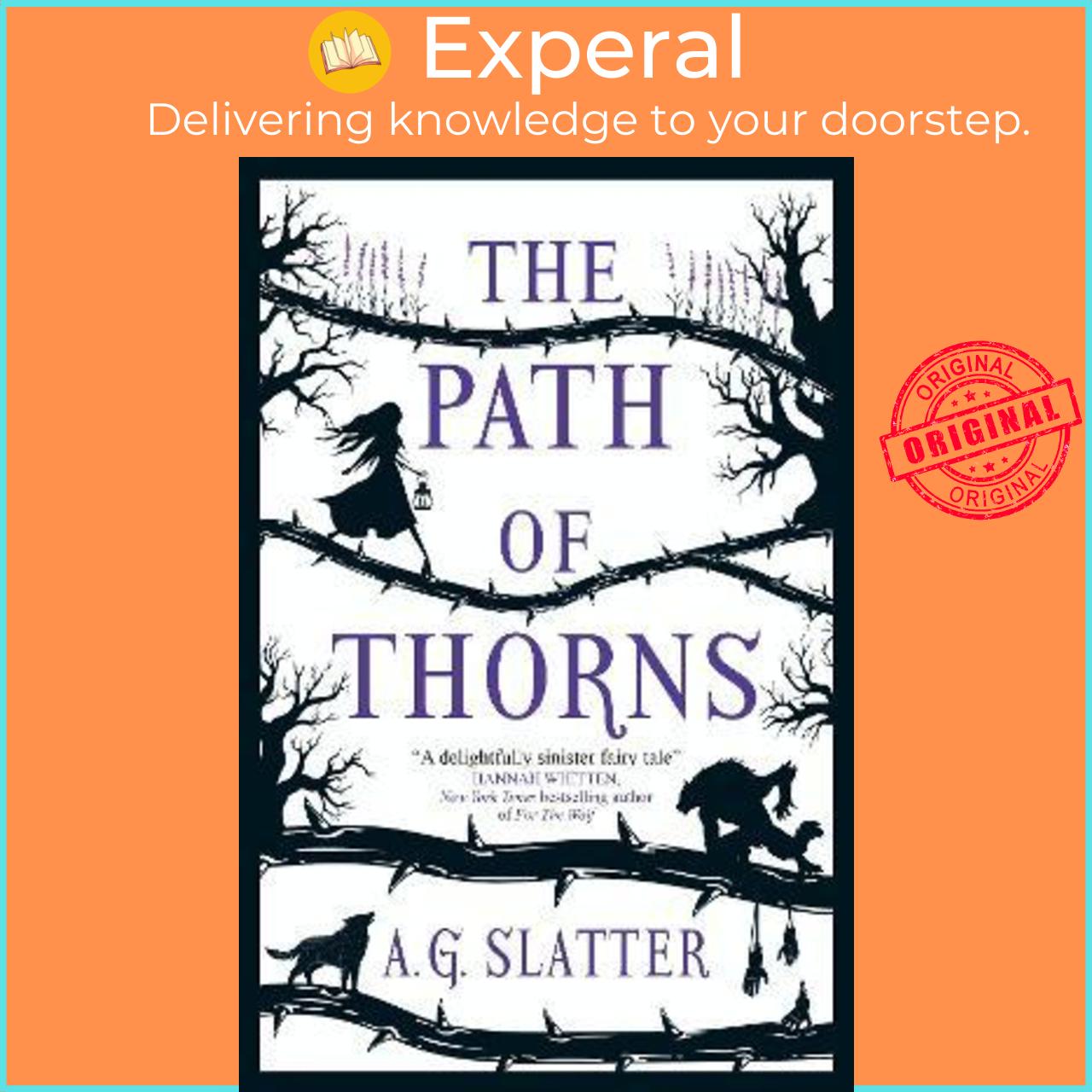 Sách - The Path of Thorns by A.G. Slatter (UK edition, paperback)