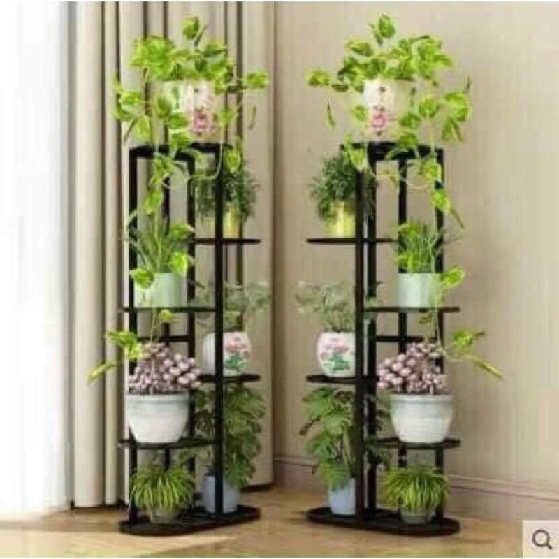 KỆ SẮT ĐỂ CHẬU HOA CÂY CẢNH 7 TẦNG CỰC ĐẸP. kt 103 x 22x 45 cm