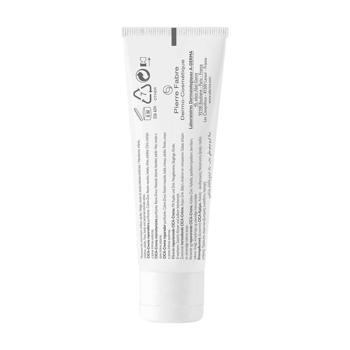 Kem làm dịu da giúp phục hồi da kích ứng A-DERMA DERMALIBOUR+ REPAIRING CICA-CREAM