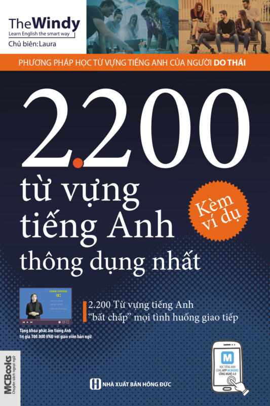 2200 TỪ VỰNG TIẾNG ANH THÔNG DỤNG NHẤT