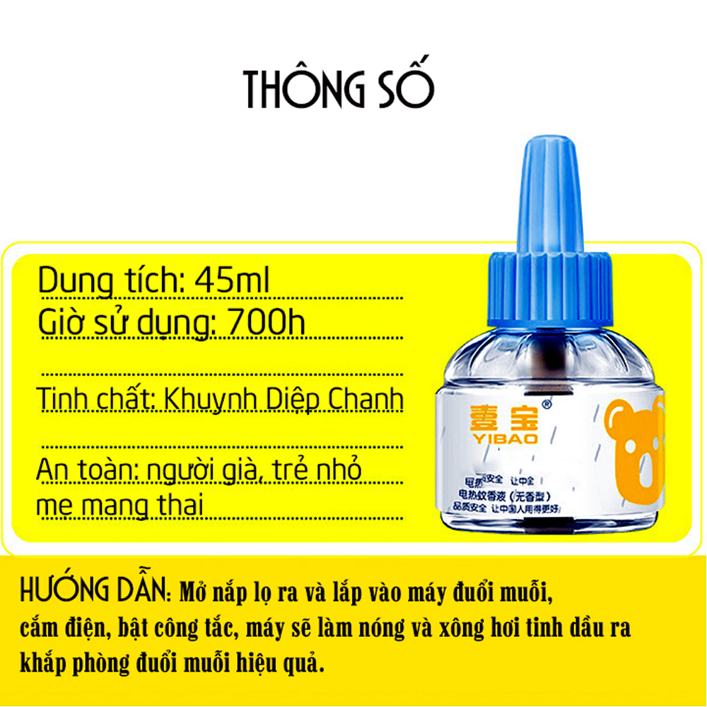 Tinh dầu đuổi muỗi, côn trùng Khuynh Diệp Chanh Hàn Quốc