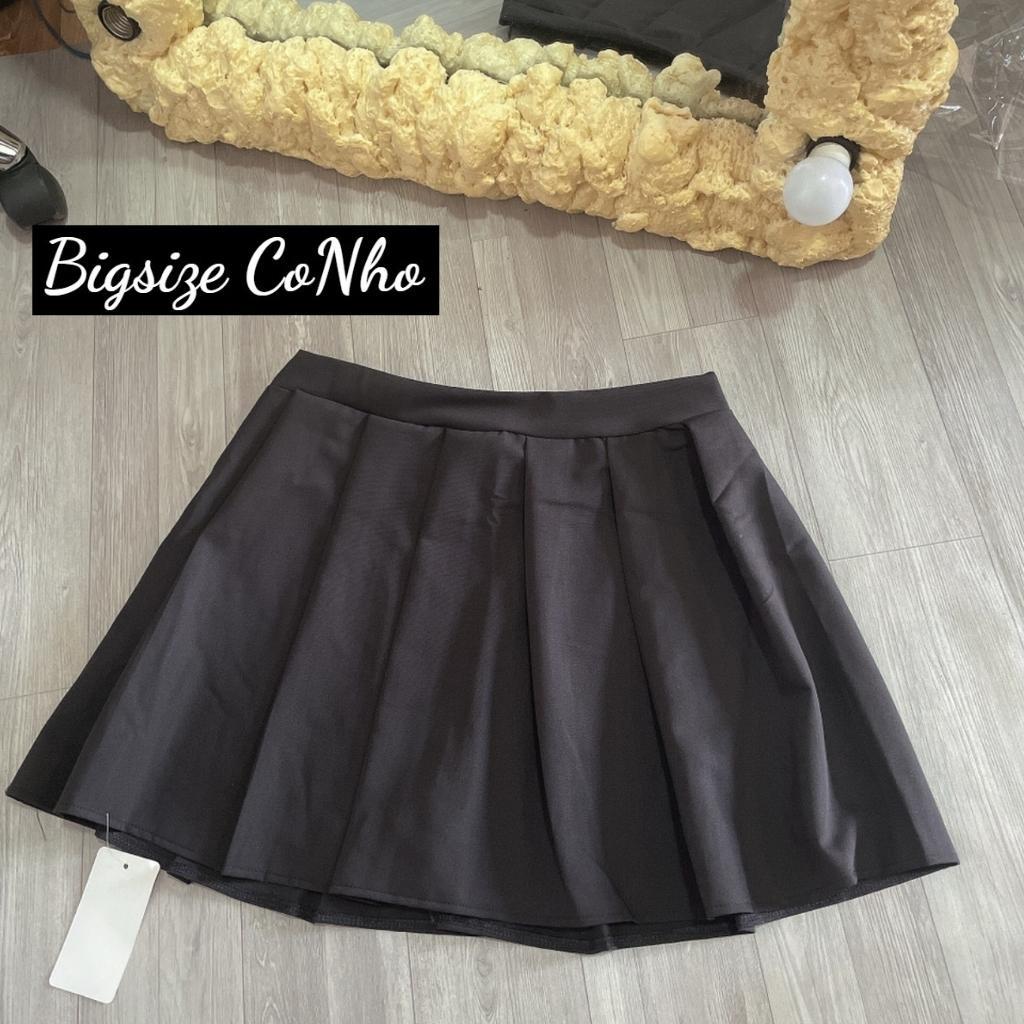 Chân váy xếp ly bigsize nữ, Chân váy big size ngoại cỡ từ 55-95kg CV10